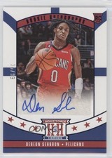 2022 Panini Chronicles Hometown Heroes Rookie Blue 35/99 Dereon Seabron Auto 3p1