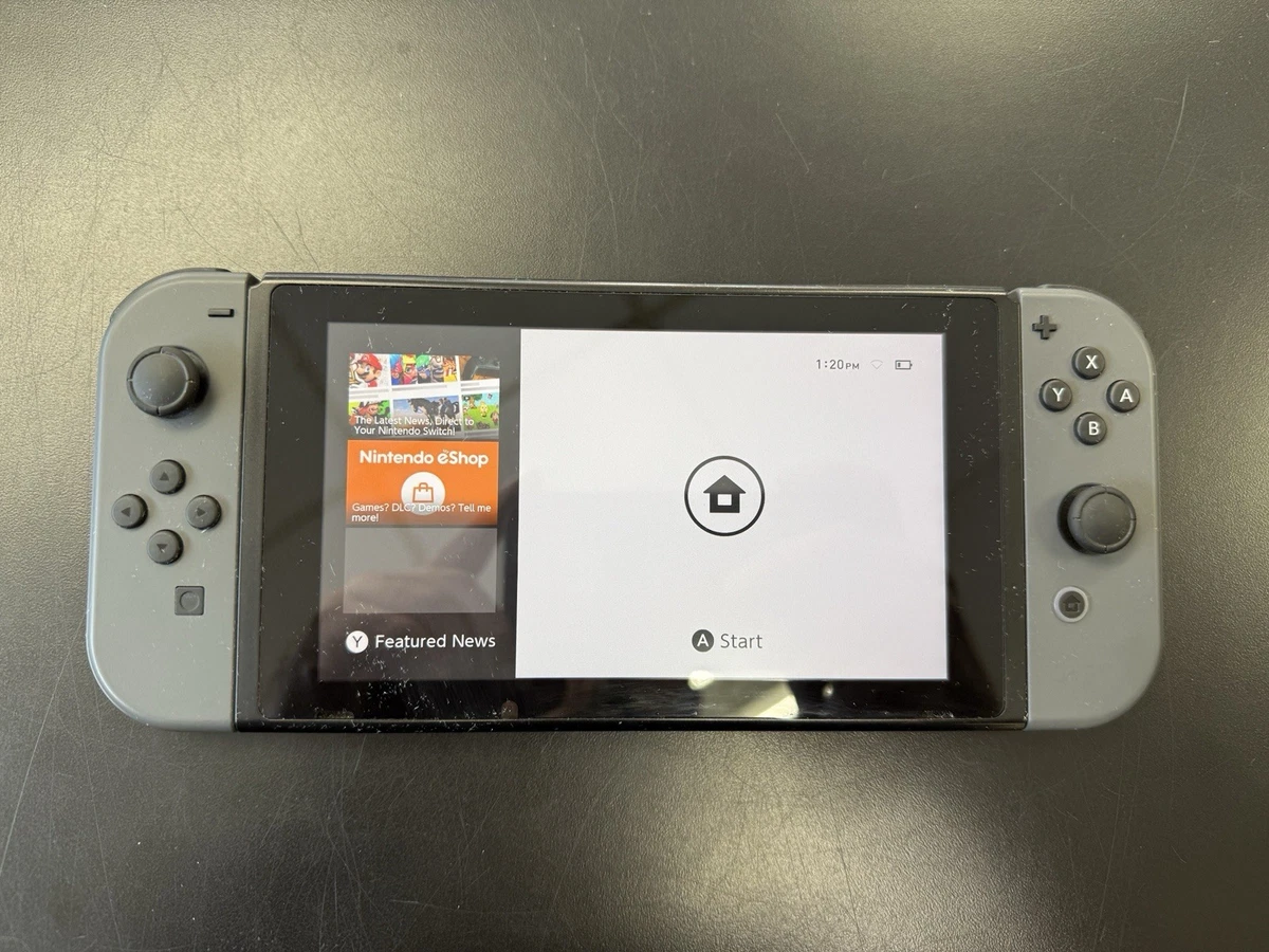 Nintendo Switch グレー 本体 大幅値下げあり。 ニンテンドーSwitch