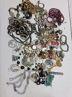 4.13Lbs Wearable Vintage Jewelry Huge lot Costume And More Unsearched Tangled