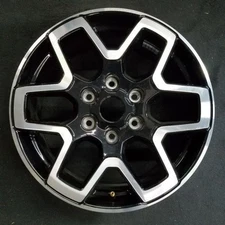 Ford Machined Black Bronco OEM Wheel 18” 2021-2024 Factory Original Rim 10389