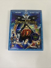 Snow White and the Seven Dwarfs Blu-ray/DVD, 2009, 3-Disc Set