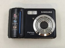 Samsung S500 5.1 MP Digital Camera Black - Not Working