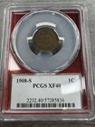 1908-S Indian Head Cent PCGS XF40 Key Date Semi-Key Better Grade