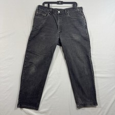 VTG Levis 550 Jeans Mens 36x30 Relaxed Tapered Red Tab 90s Light Wash Denim
