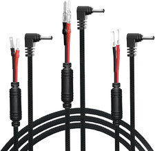 3 Types of DC3.5 Radar Detector Hardwire Power Cord Mirror Wire Plug Tap,With In