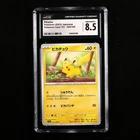 CGC 8.5 NM/MINT+ 2023 Pokemon JPN Pikachu G sv2a 025/165 C(2)