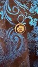 Blue Black Patterned Two Button Formal Jacket Ornate Gold Buttons Size L 58 7773 — photo 5