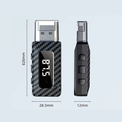 Auto Bluetooth 5,3 FM Sender Empfänger Freisprech einrichtung Mini USB Wireless