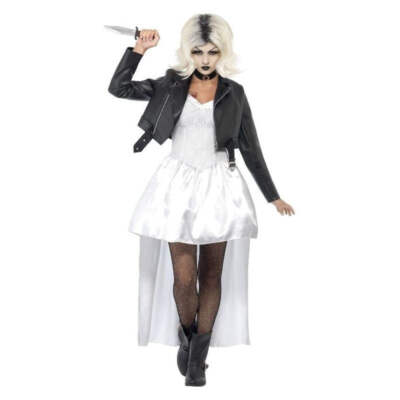 Bride of Chucky Costume | Smiffys Small (UK 8-10)