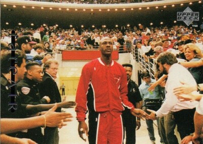 マイケル・ジョーダン rare AIR UPPER DECK 限定5000 1994 UPPER DECK MICHAEL JORDAN RARE AIR #5 NBA BASKETBALL