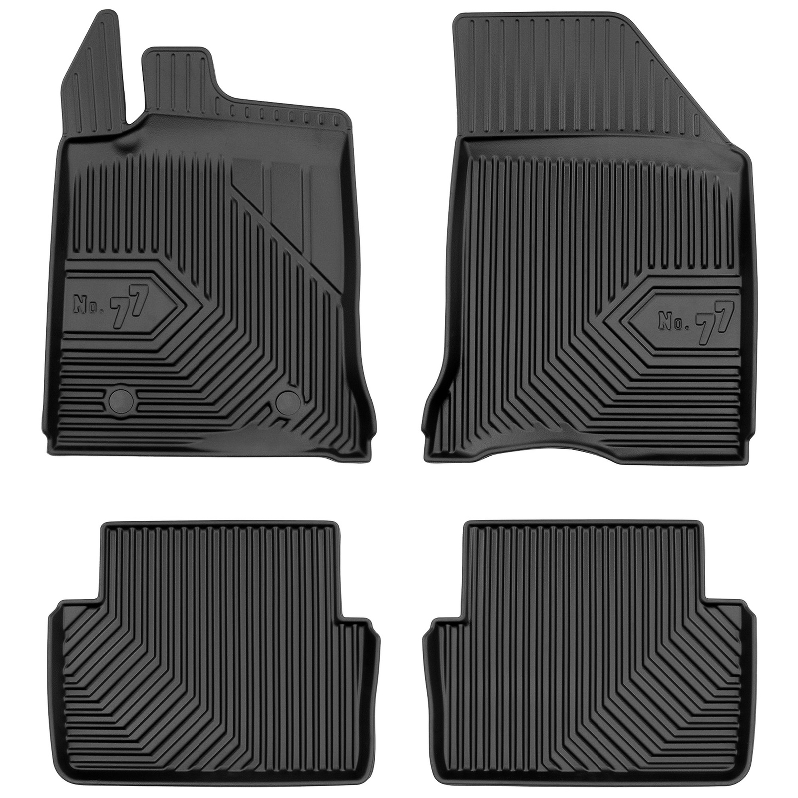 Tapis de sol TPE Frogum No.77 anti-odeur et sur mesure pour Renault Laguna II 2001-2007