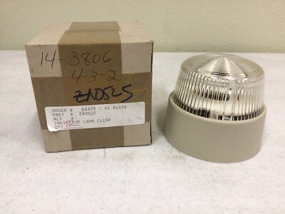 NEW, BEZET-WERK ZA0525/213115 INDICATOR LAMP CLEAR, TYPE 04-H E14, FREE SHIPPING