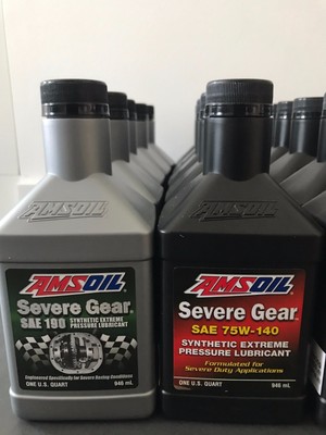 Amsoil Severe Gear Sae 190 Diff Oil 946ml Ebay