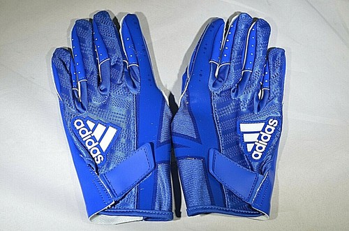 Adidas Cobalt Blue ADI 6.0 NFL Football Gloves Receiver Tacky Grip 3XL l - Picture 7 of 9