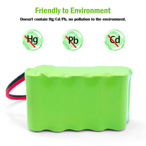 Batería Ni-MH 12v 350mAH para Puerta de Salida Luz LED Respaldo Energía Modelo Avión Barco - Imagen 7 de 13