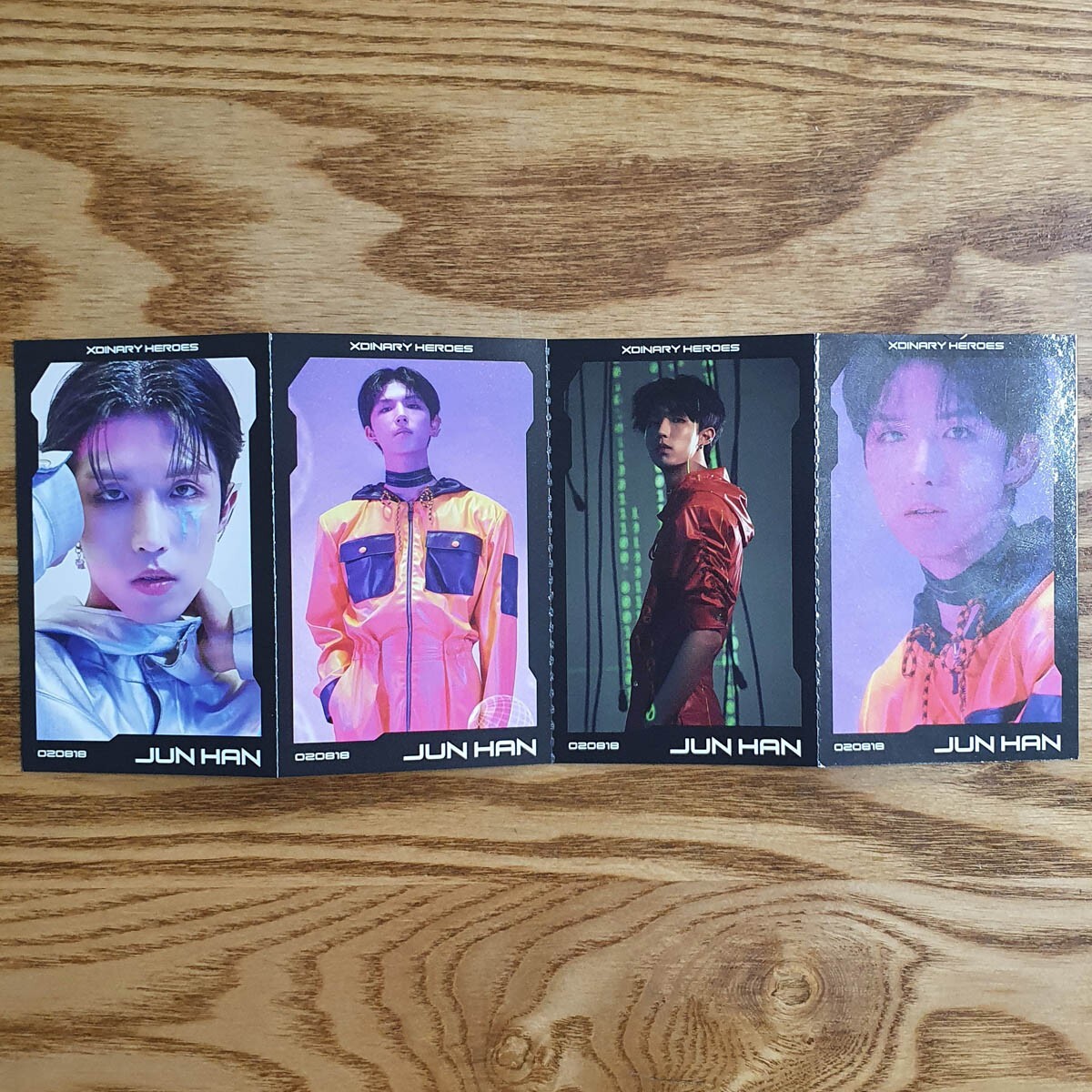 Jun Han Official Folding Photocard Xdinary Heroes 1st Mini