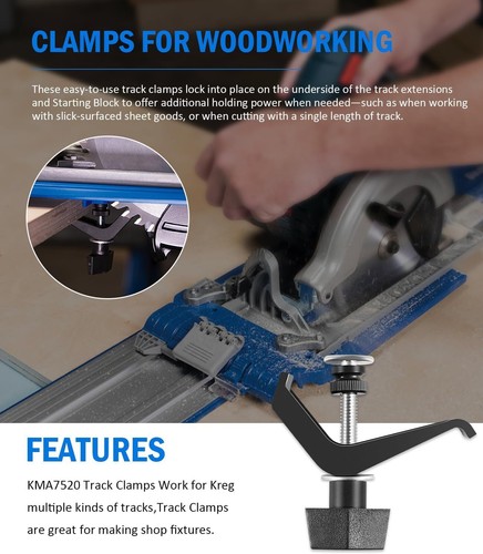 KMA7520 Universal Track Clamps for Accu-Cut Products, Adaptive Cutting System - Picture 5 of 10