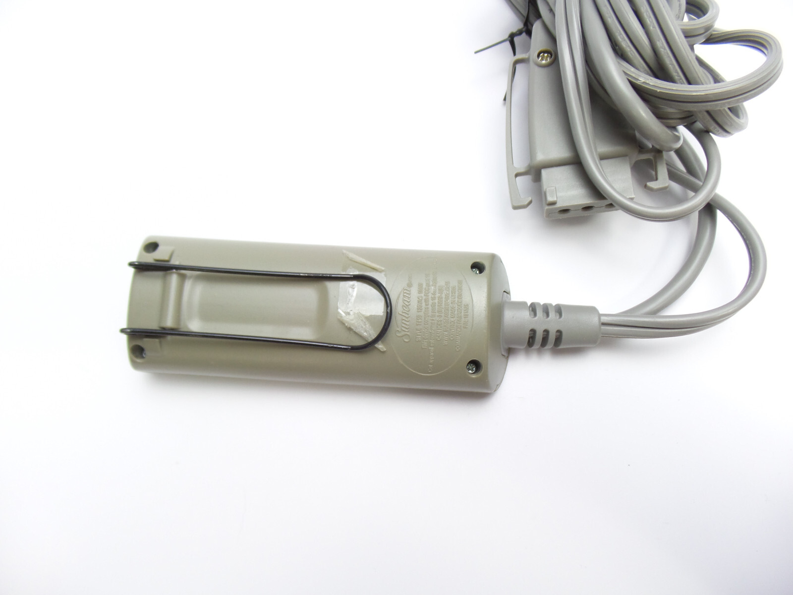 Sunbeam T85B Electric Blanket Heat Control 3Prong Part 191325 eBay