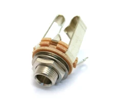 (1) Switchcraft #12B Stereo Input/Output Jack for Active Guitar/Bass EP-0155-000
