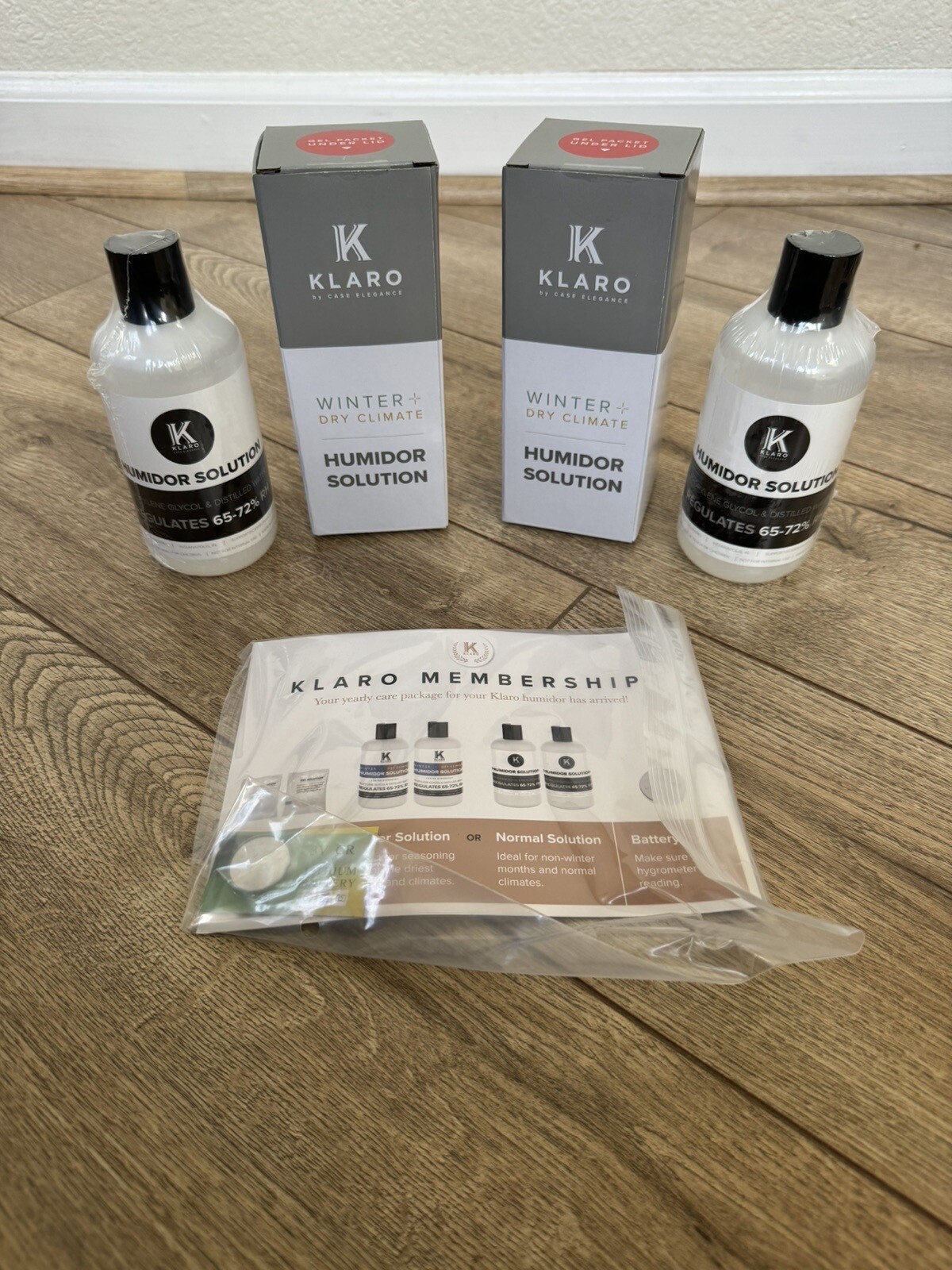 Case Elegance Klaro Cigar Humidor Octodor Black Piano Finish With