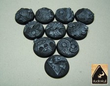 32mm RESIN BASES ELDAR RUINS (SERIES B) 10PCS 