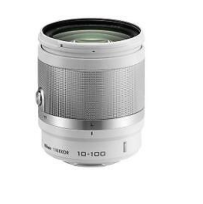 Nikon 1 NIKKOR 10-100mm f/4.0-5.6 VR Nikon 0 10-100mm (RED) (White 10-
