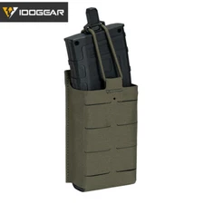 IDOGEAR Tactical Mag Pouch 556 MOLLE FERRO Style KTAR Front Flap with Holder RG