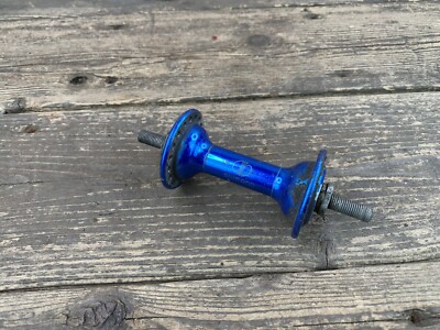 Shimano 36h Front Hub Bmx Old School Blue Vintage Bike | eBay