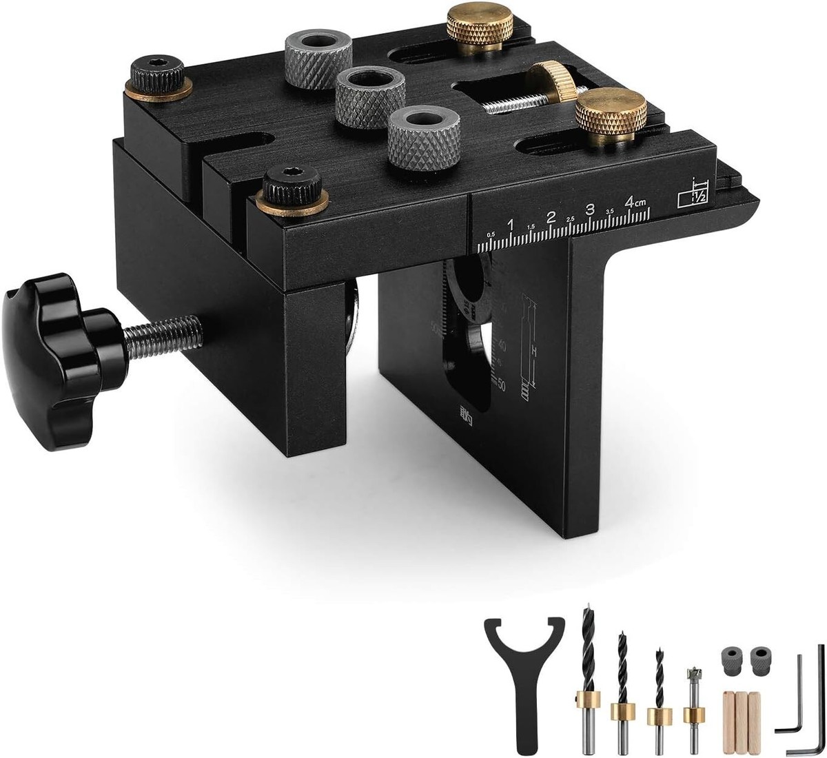 Pocket Hole Gig,Dowel Jig,Woodworking Tools And Accessories,0.51in-1 - View #2