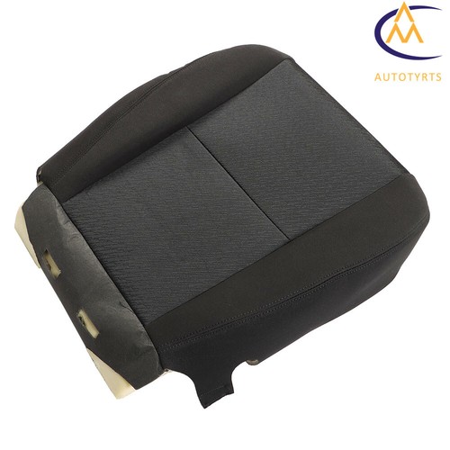 Fit For Chevy Silverado 07-14 Black Cloth Driver Bottom Seat Cover&Foam Cushion - Foto 3 di 24