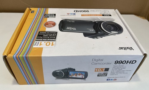 Vivitar Digital Camcorder 990HD w/ Box . Is Charging. But it does not turn on. - Picture 9 of 10