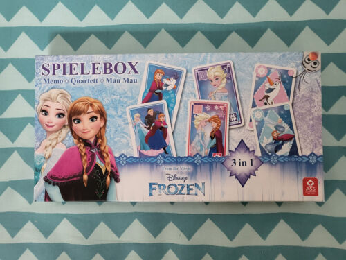 ASS Altenburger Disney Frozen/Die Eiskönigin - 3 in1 - Kartenspiel-Spielebox - Bild 1 von 1