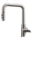Kitchen Faucet with Pull Down Magnetic Docking Sprayer Brushed NickelStainles...