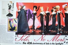 9pg History Article  Pics BARBIE 40th Anniversary of Solo in the Spotlight