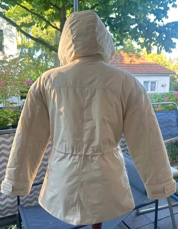 Winterjacke Jacke Abercrombie & Fitch Oversize Gr XS Premium Beige Elegant Top! - Bild 2 von 4