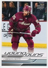 2024-25 Upper Deck Cameron Crotty Young Guns Card #238 Utah Arizona Coyotes