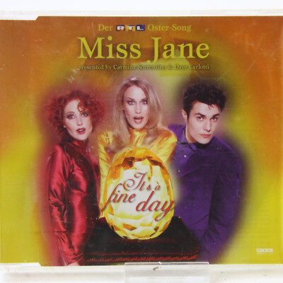 Music Musik Maxi CD Carmine Sorrentino & Dave Carlotti Present Miss Jane   I Gut