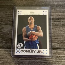 2007-08 Topps Basketball Rookie Set #4 - Mike Conley Jr RC - Memphis Grizzlies