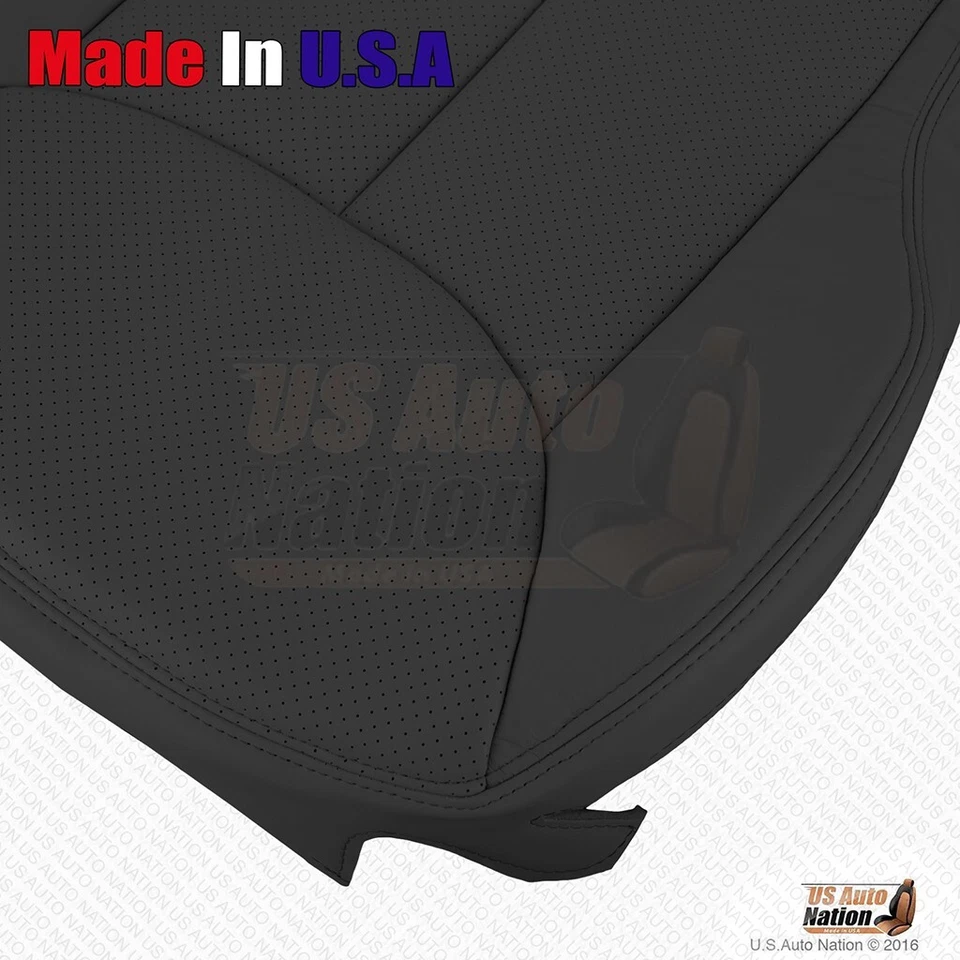 Mercedes Benz SL500 SL55 SL550 SL600 2007 parte inferior izquierda y derecha cubierta de cuero negra Foto 2 de 4