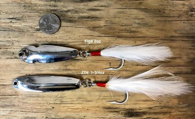 ''Charlie Graves Lures''  Combo Pack:1) Fig8 2oz & 1) J7H 1-3/4oz