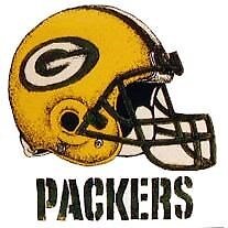 Спортивные татуировки на шлемах Green Bay Packers (набор из 3-х)