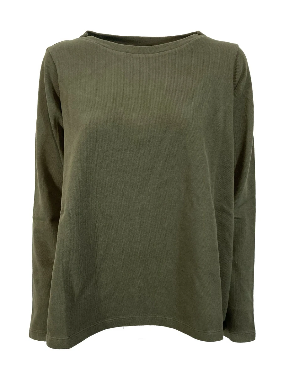 Maglia verde shop militare donna