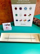 BRACCIALE TENNIS IN ARGENTO 925 FATTO A MANO MADE IN ITALY VERDE SMERALDO