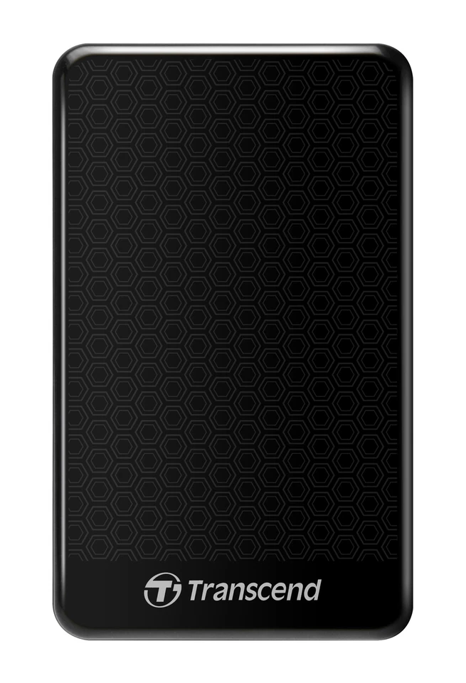 1TB Transcend StoreJet 25A3 USB 3.1 Gen 1 Portable HD - Black - Rugged Edition - Image 3 of 4