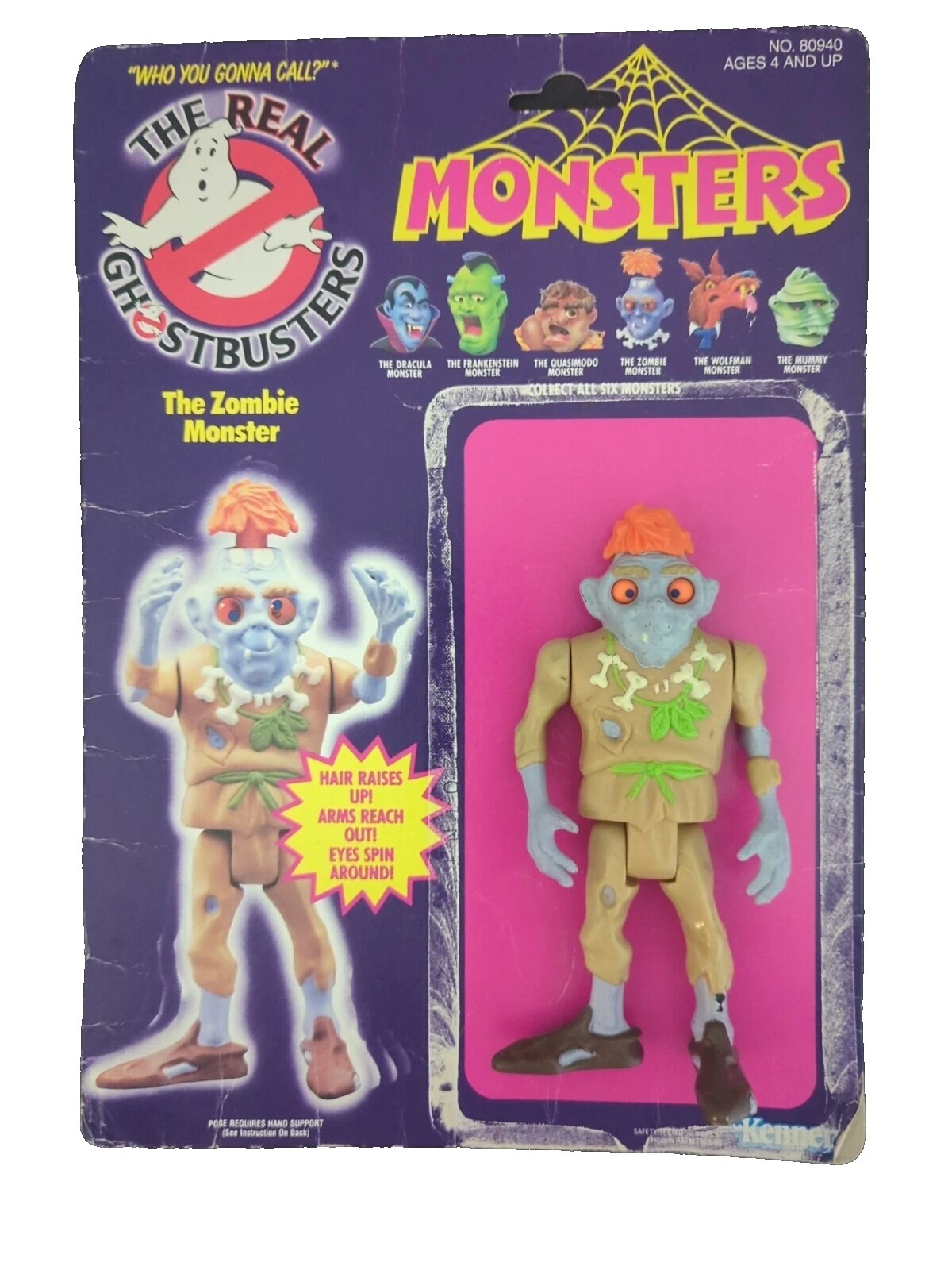 Kenner Ghostbusters Action Figures The Monster & Accessories