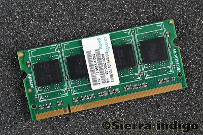Apacer 75.963AM.G02 512MB SODIMM PC2-6400 CL5 Memory RAM