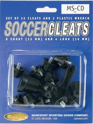 #ad #ad Markwort Football Soccer Cleats in Black. Short and Long Cleats plus Wrench. $11.88