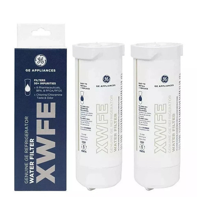 #ad 2 PACK GE XWFE Refrigerator Water Filter Replacment Without Chip $29.99
