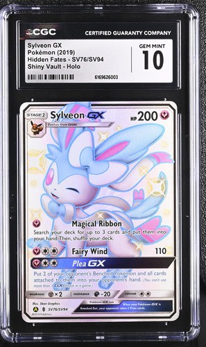 Sylveon-GX graded CGC 10 for sale on eBay