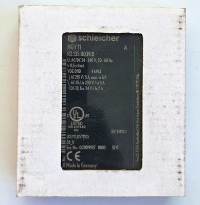 Schleicher NGY 11 R2.135.0039.0 Zeitrelais 1 Stück